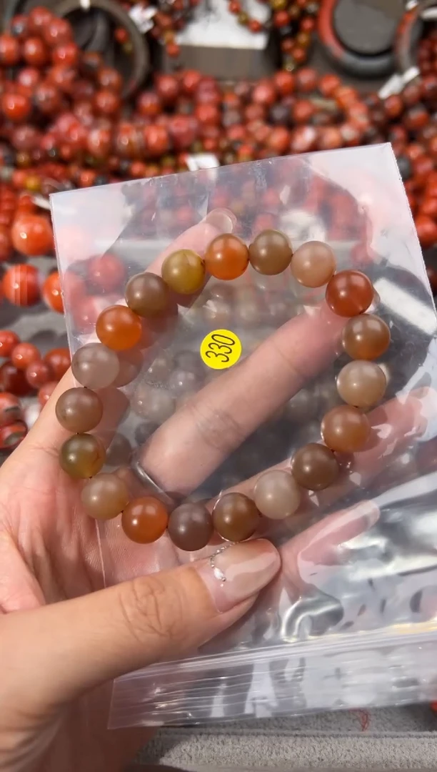 未镶嵌手串南红玛瑙11+