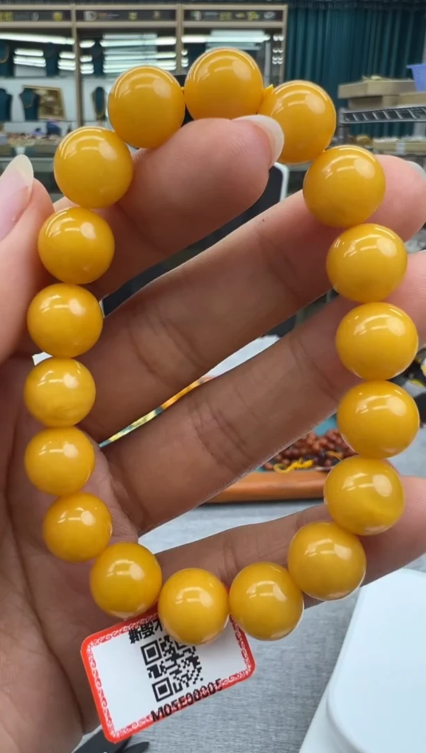 未镶嵌琥珀手链287秒拍号假一罚十