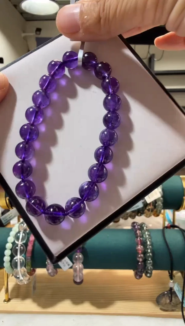 未镶嵌手链水晶优1210 约9mm 多样性发一件