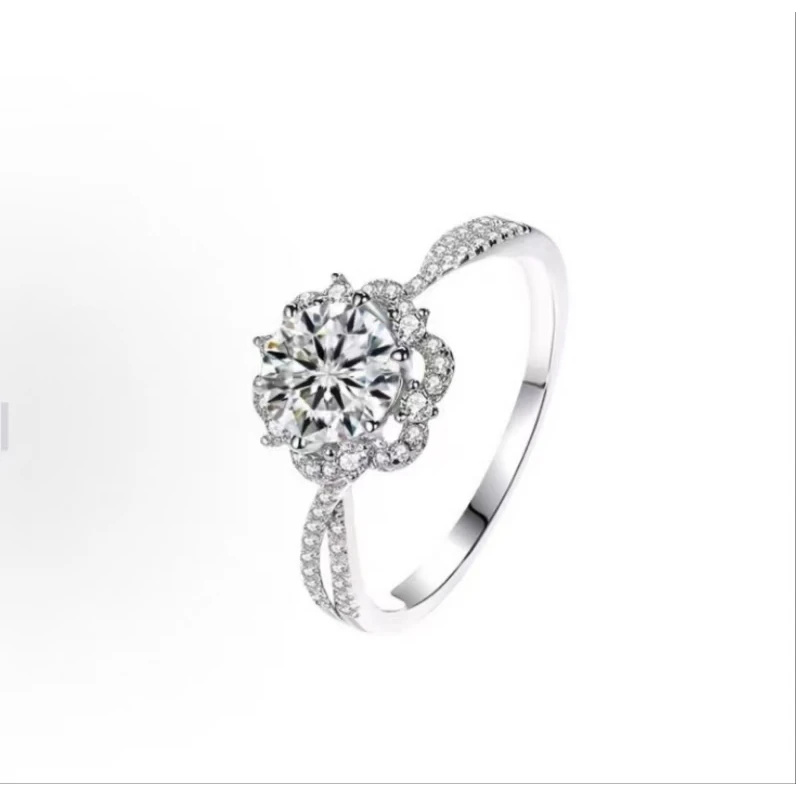 私人定制 爱莎公主女戒1.0ct