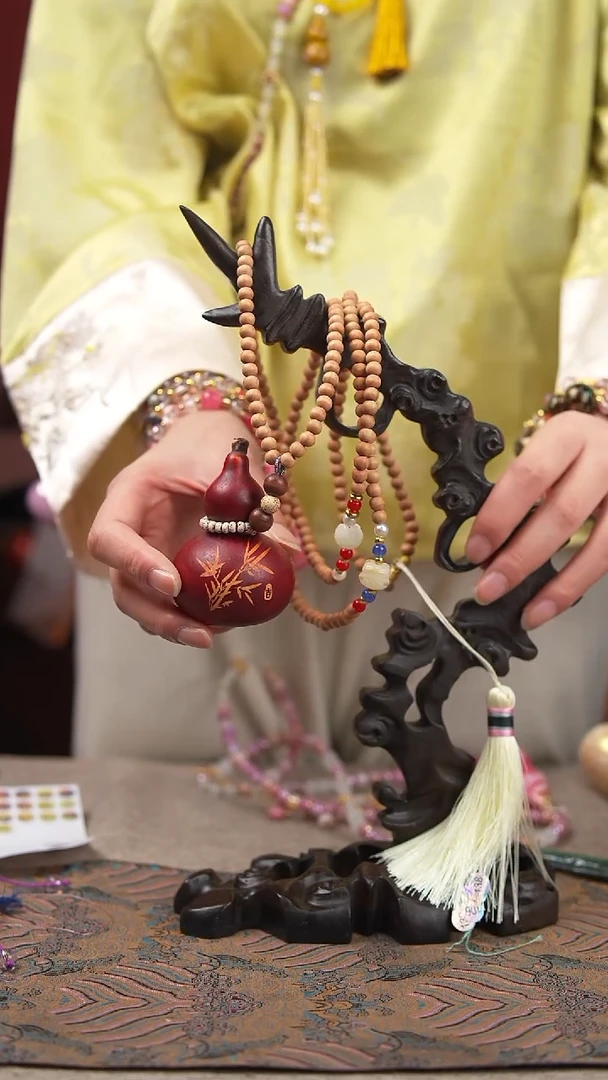 164玖澄出品文创漆艺葫芦国风配饰