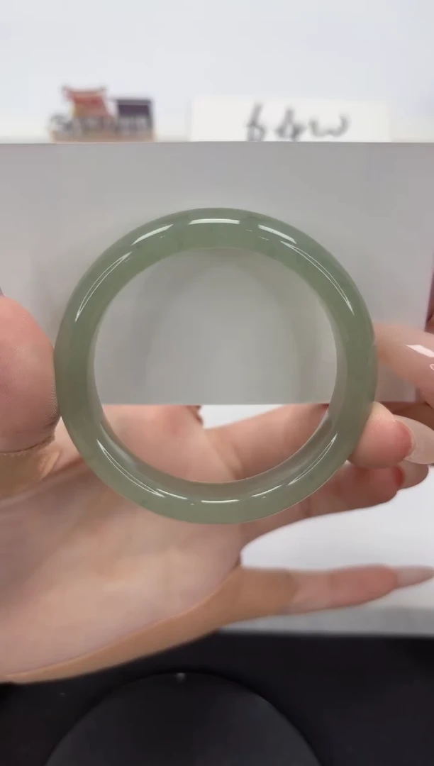 【闪购商品】石英质玉手镯未镶嵌A114-54.5