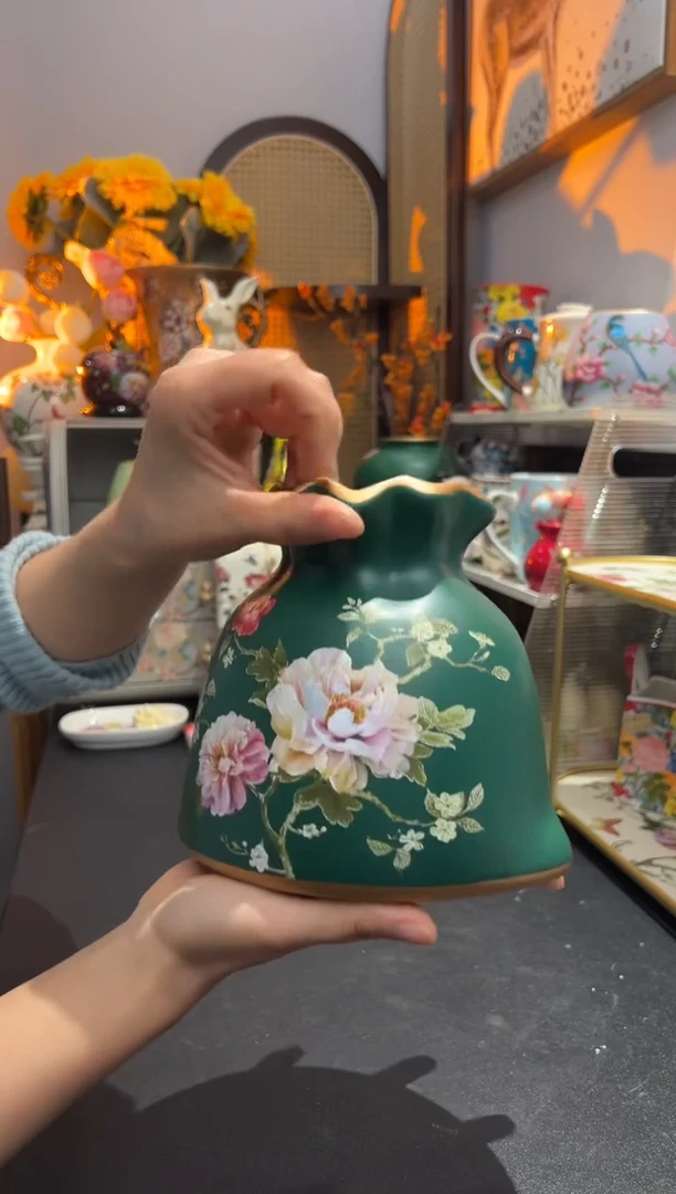 外贸陶瓷家居百货-花瓶