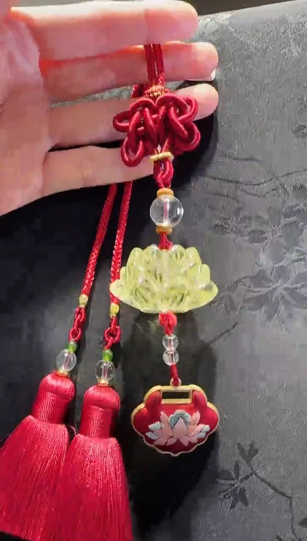 未镶嵌手绳水晶莲花款