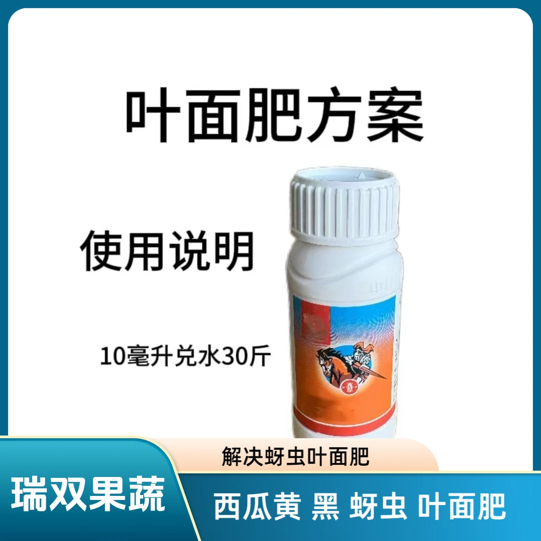 西瓜 黄  黑  蚜  解决叶面肥