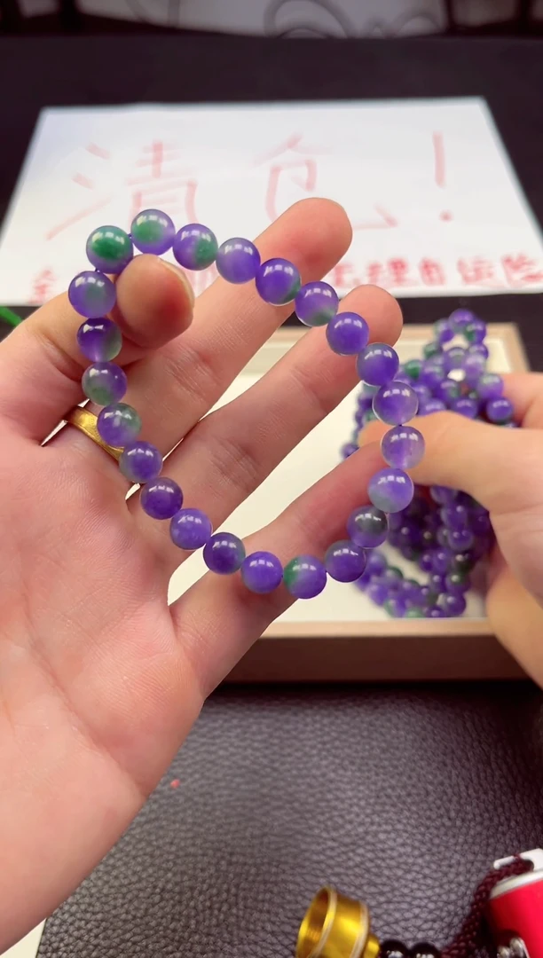 【闪购商品】石英质玉合金手链1