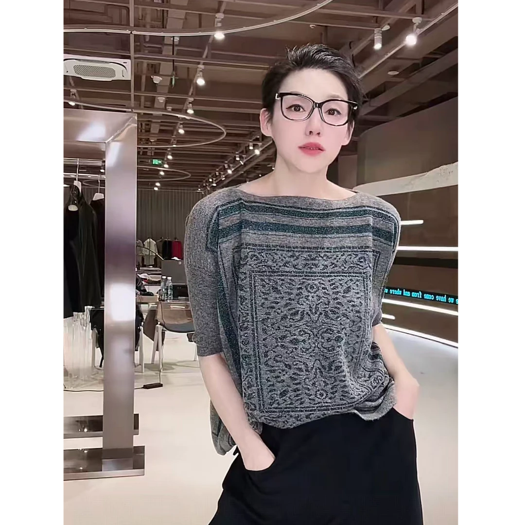 意大利2025秋 专柜未上 进口面料  T恤  中袖 TX0281