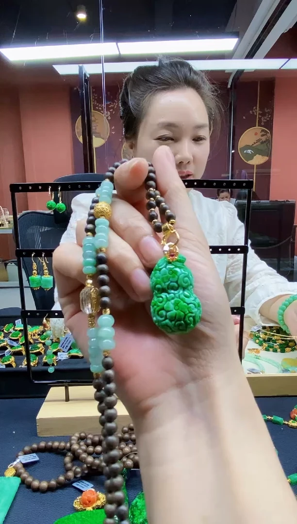 颈饰未镶嵌翡翠翡翠吊坠