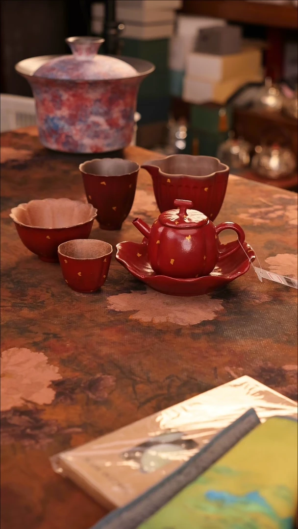 【闪购商品】陶瓷茶具（无礼盒无茶盘）@@A11467