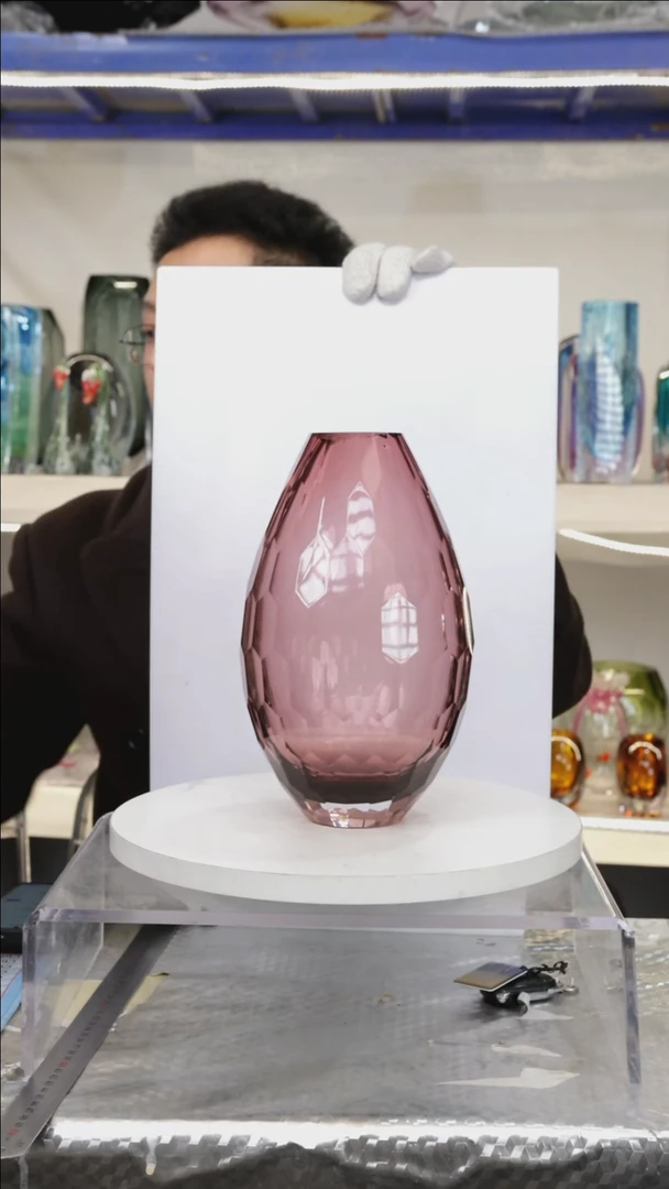 【闪购商品】琉璃【幻彩】高25精品琉璃正常手工痕迹