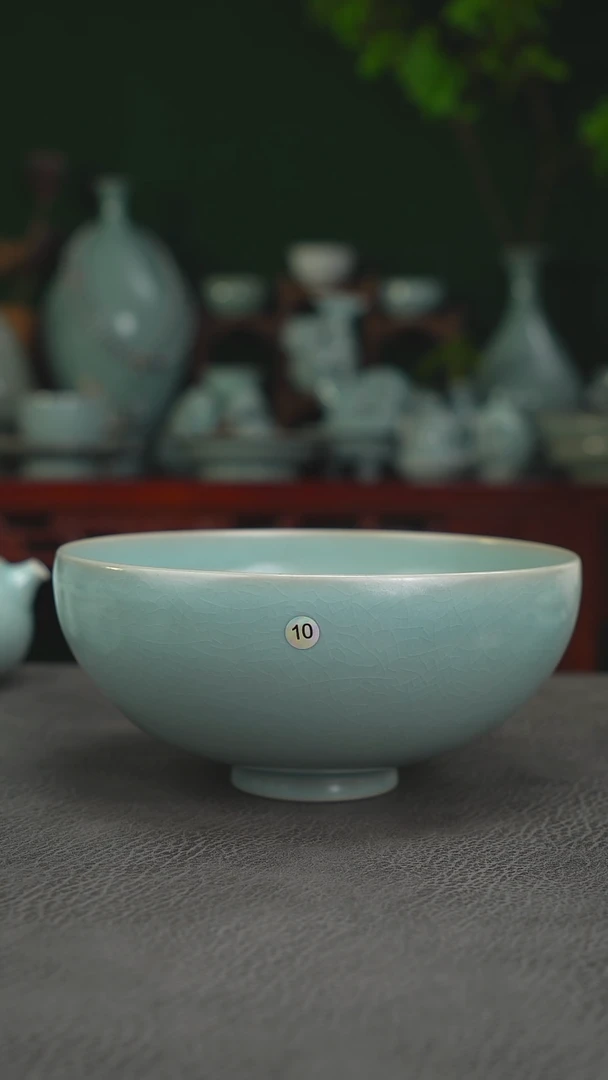 扫地僧10号鸡心碗17.8一级品-二