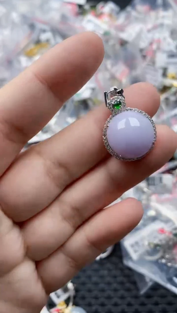 翡翠戒指银S925镶嵌5555555    2