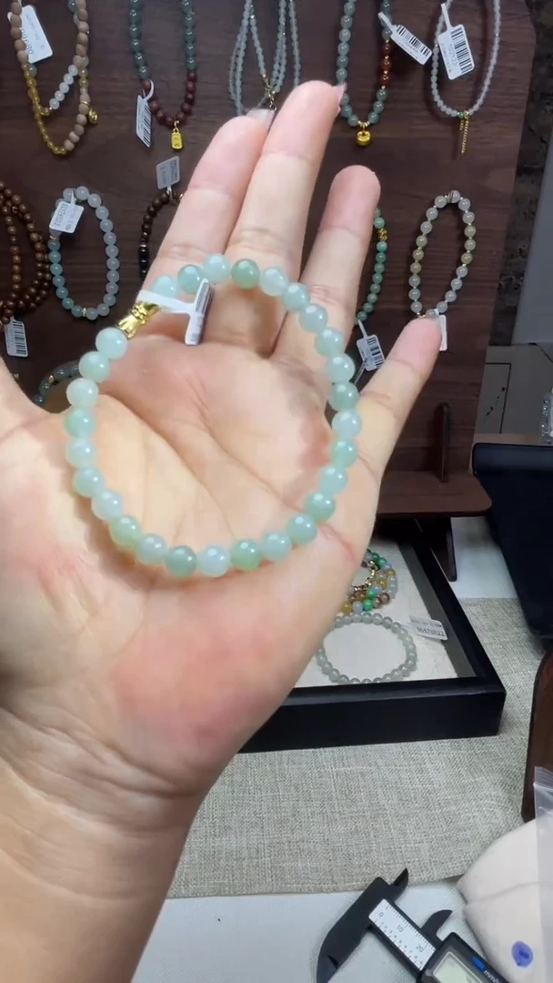 未镶嵌手链翡翠手串