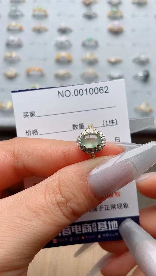 【闪购商品】翡翠戒指银S925镶嵌·1