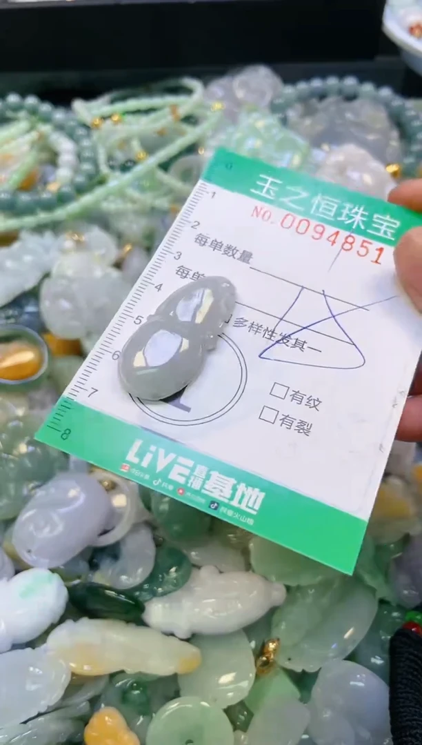 翡翠未镶嵌颈饰闪购0094851