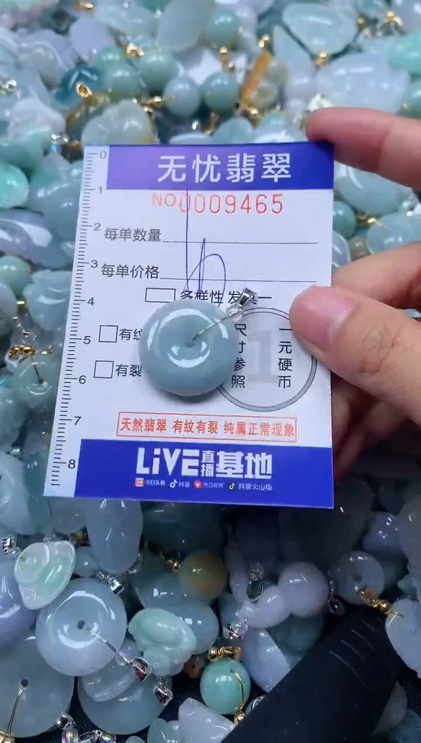 颈饰未镶嵌翡翠9465