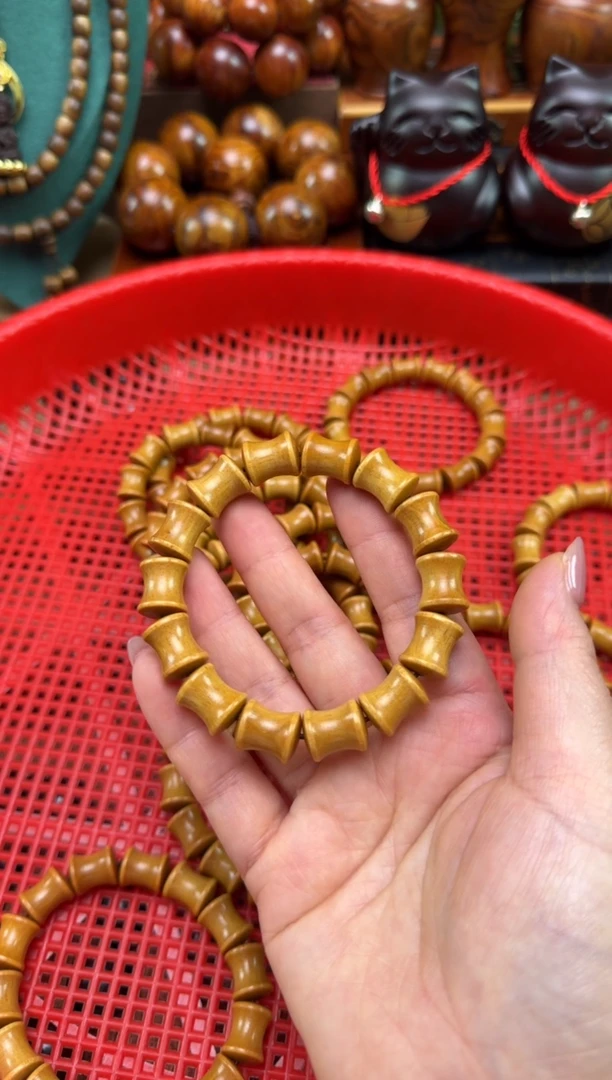 檀香木手串/手链檀香1.2竹节款单圈