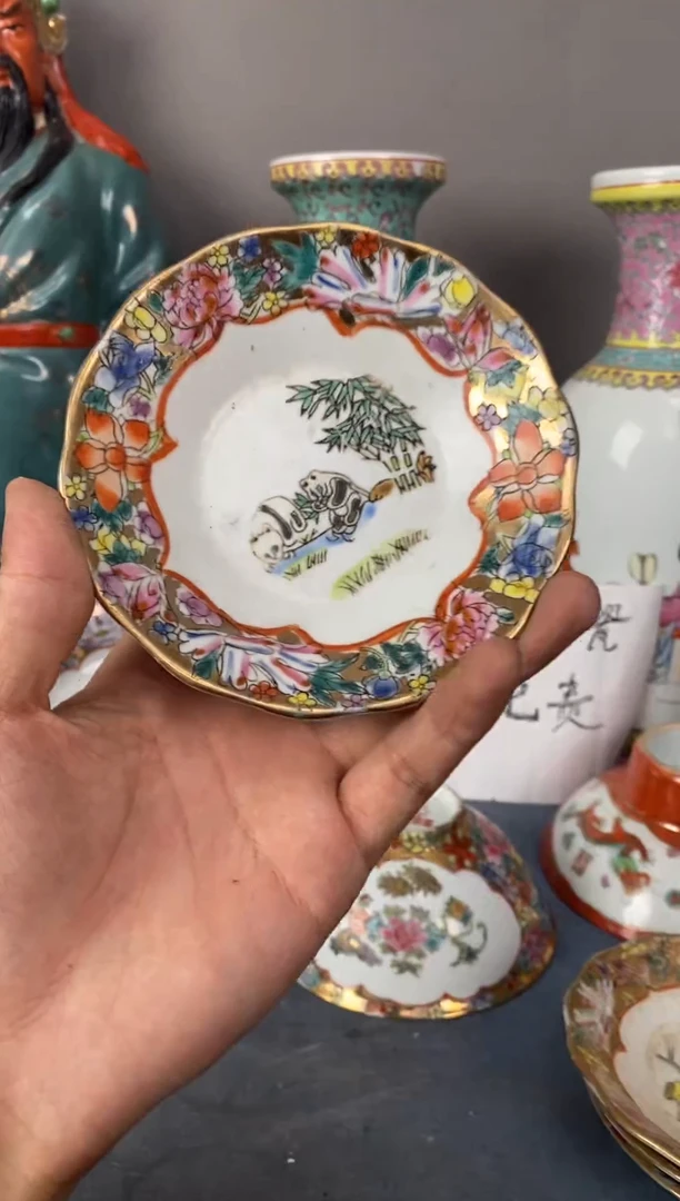 摆件陶567老厂瓷微瑕慎拍（已开价）