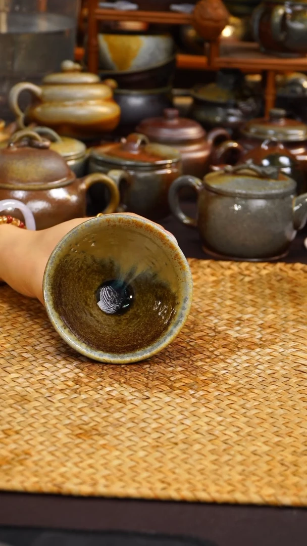 茶壶紫砂红*纯自然紫砂柴烧