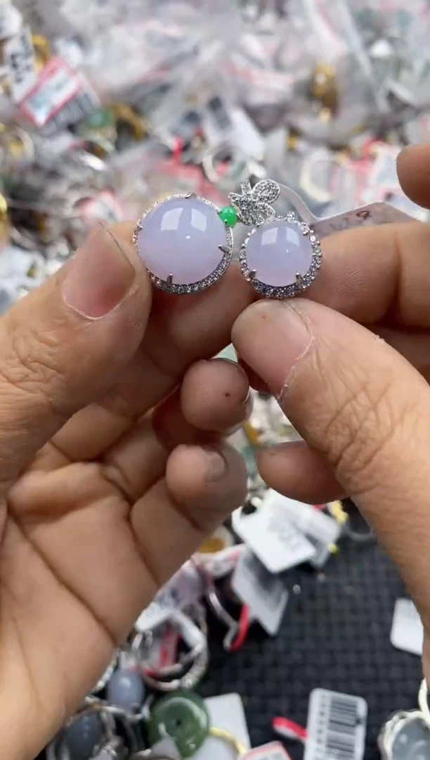 银S925镶嵌戒指翡翠11-11-11---9w