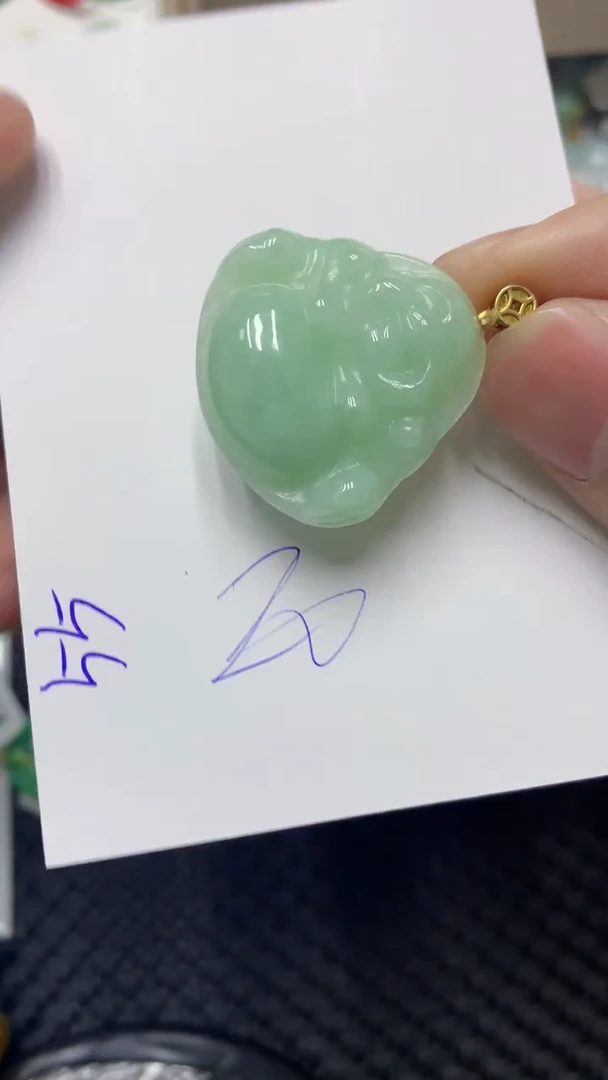 颈饰未镶嵌翡翠缅甸A货翡翠