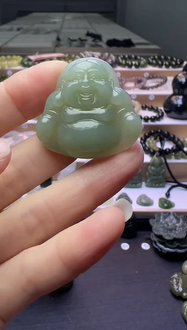 颈饰未镶嵌和田玉226号链接卡30*30*8mm