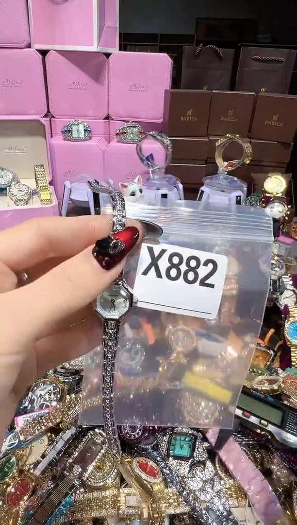 石英机芯不锈钢不锈钢直播定闪专用