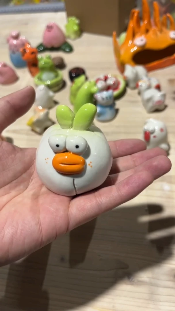 【闪购商品】摆件323纯手工微瑕陶瓷