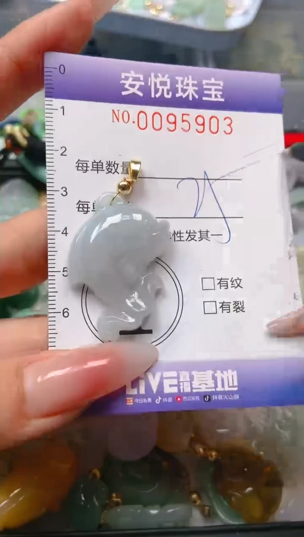 【闪购商品】翡翠颈饰未镶嵌闪购0095903