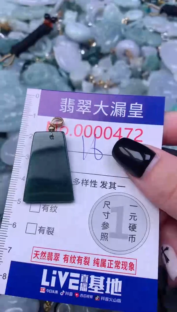 颈饰未镶嵌翡翠472