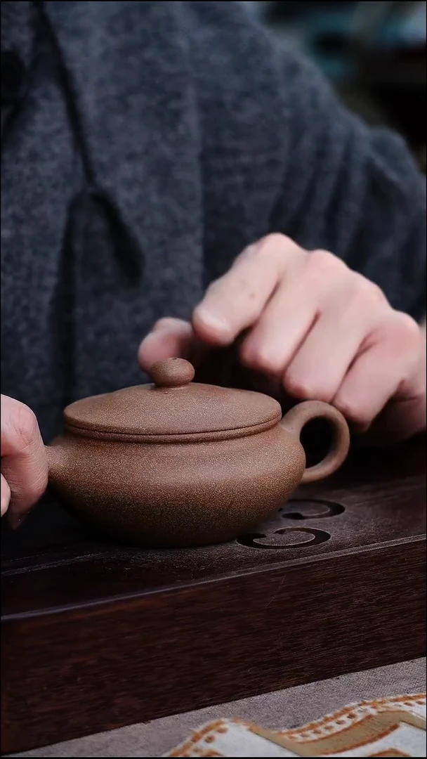 茶壶紫砂宜兴柴烧紫砂壶