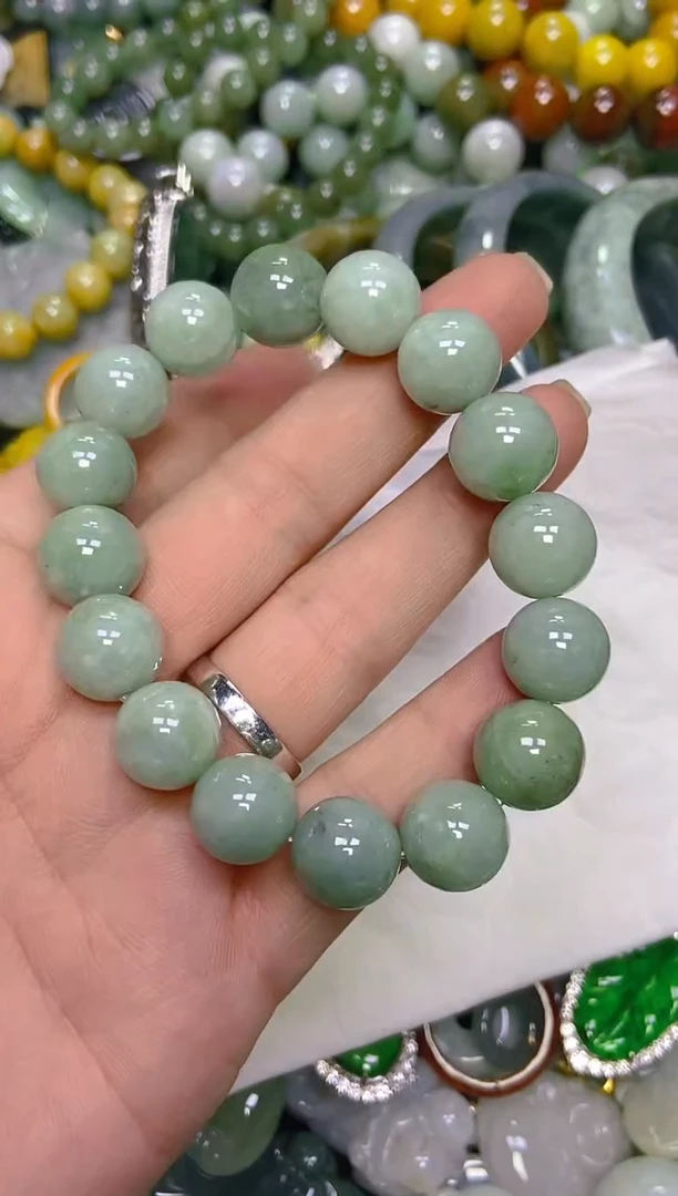 颈饰未镶嵌翡翠13MM