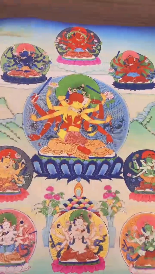 卷轴画唐卡16104