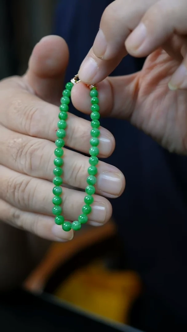 未镶嵌手串翡翠20号-5mm手串/D/2