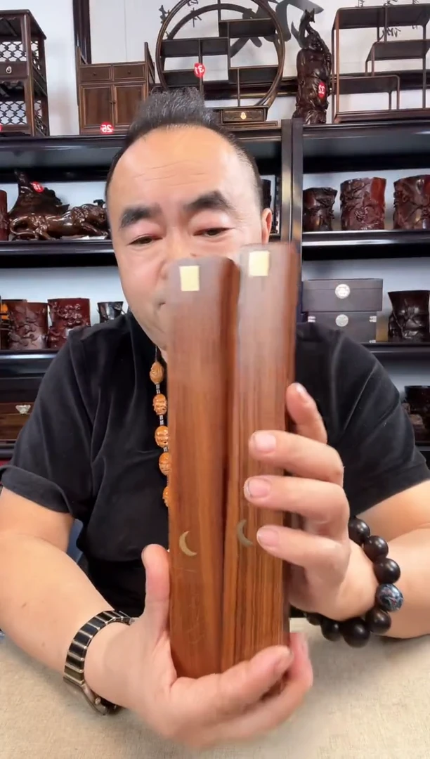 木老李红木工艺品703瑕疵