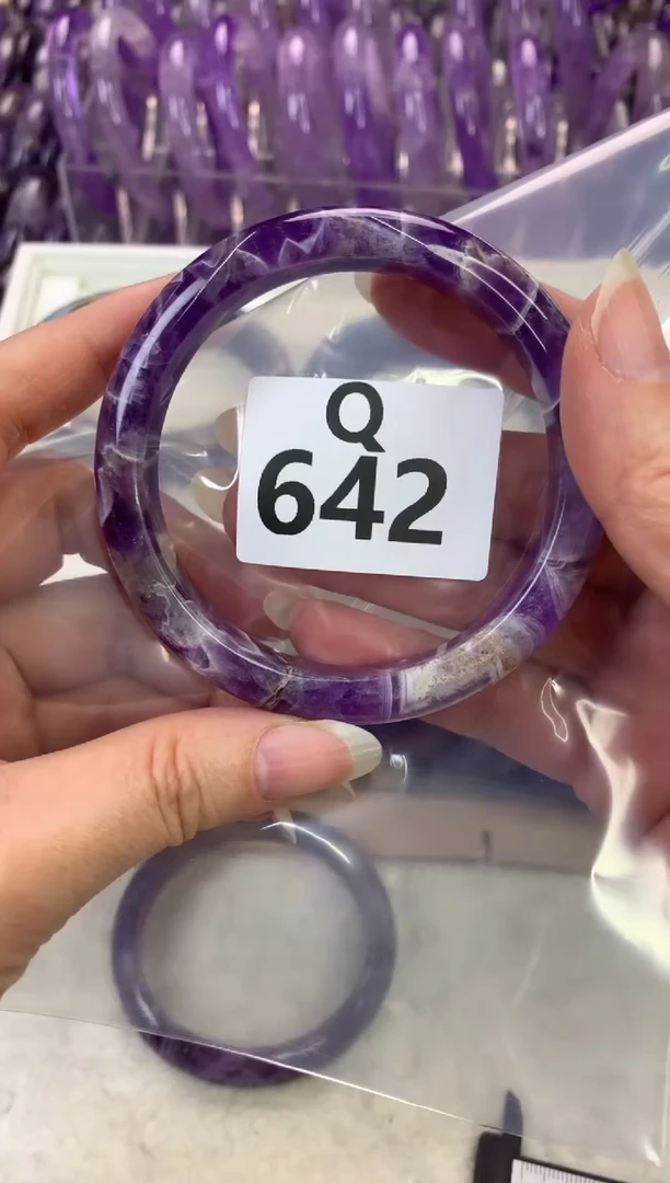 【闪购商品】水晶水晶手镯Q未镶嵌642-61