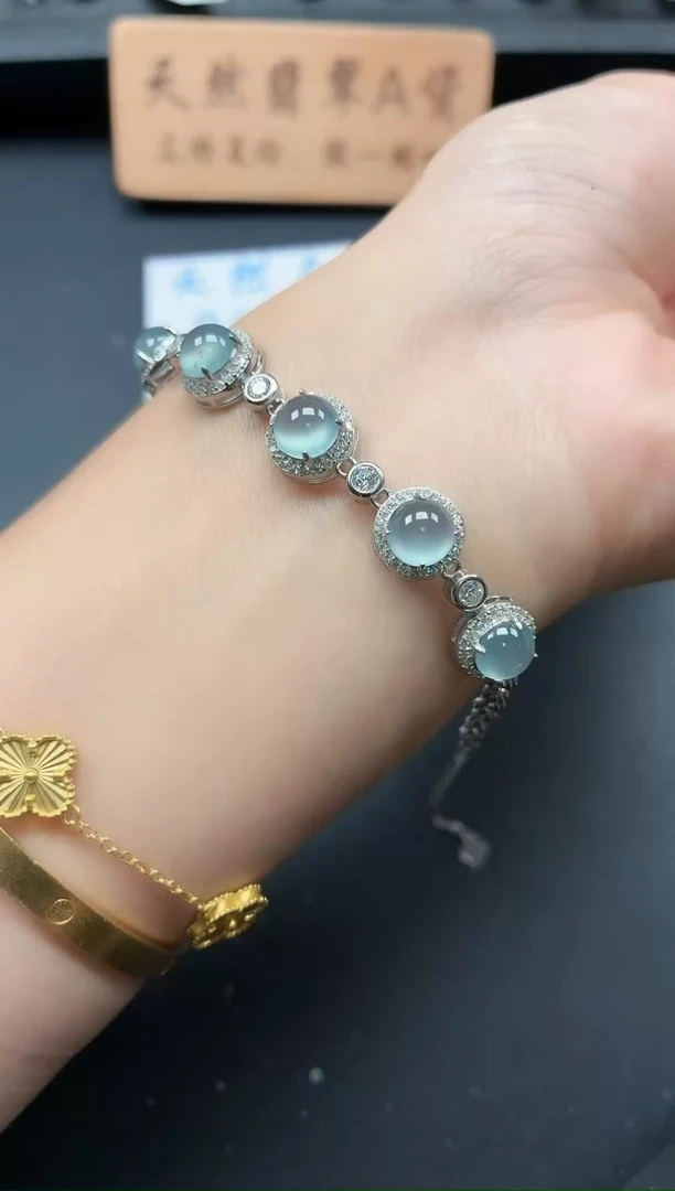 银S925镶嵌戒指翡翠1111