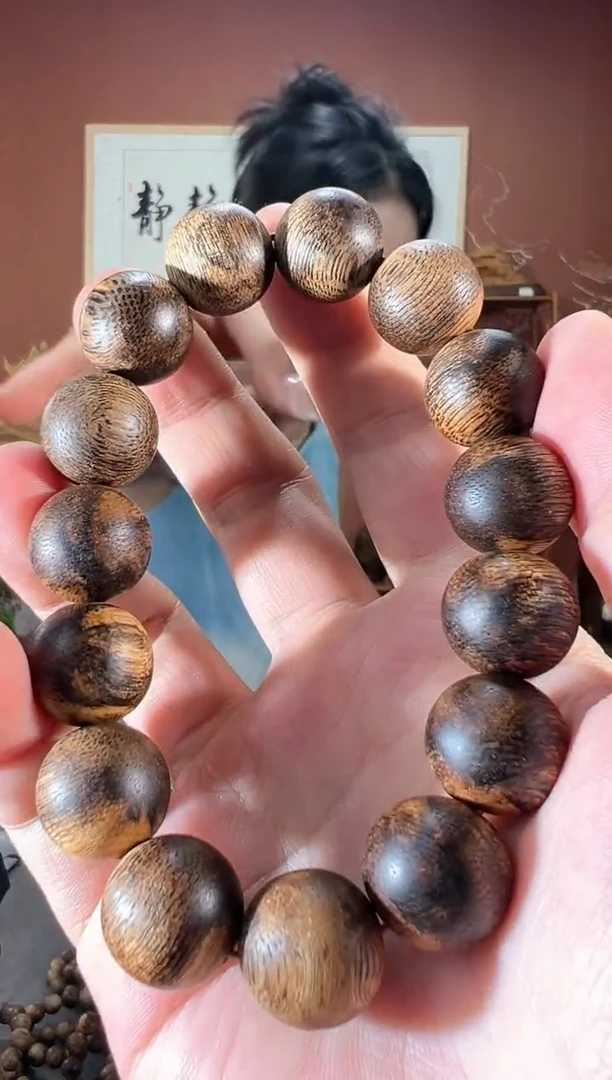 沉香手串36号富国岛虎斑多样性发一