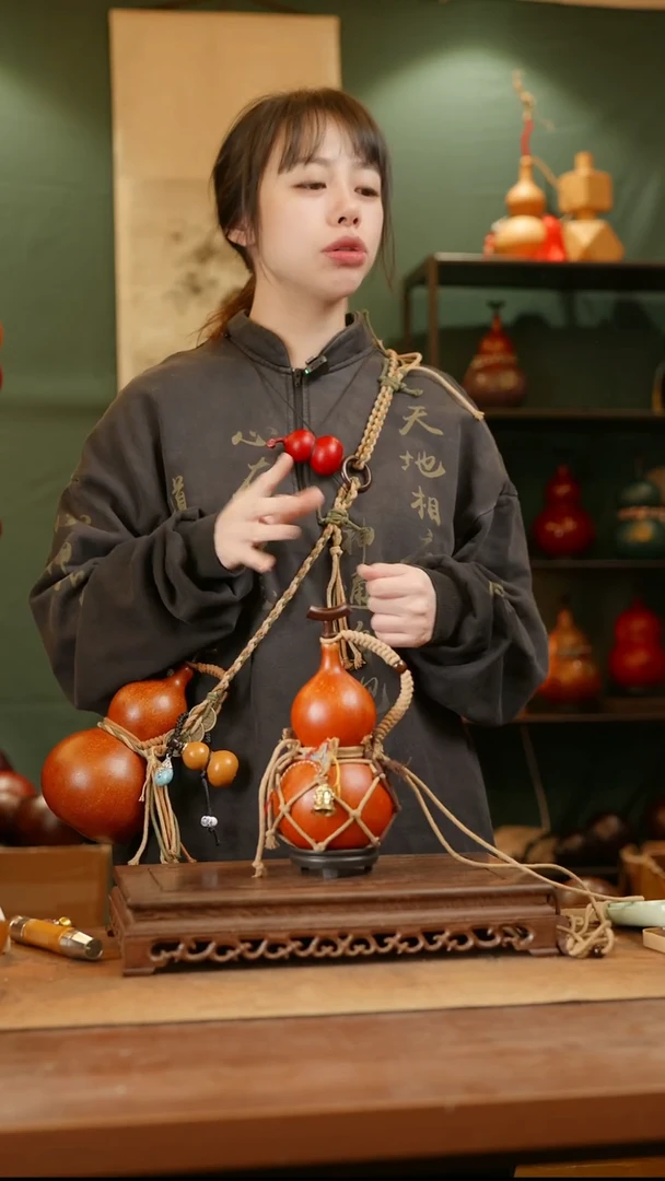 21号精品天然大漆酒葫芦一物一拍~