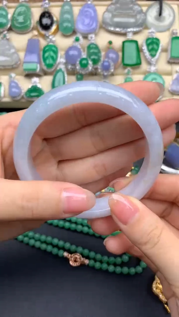 【闪购商品】翡翠手镯未镶嵌41-中国好珍宝