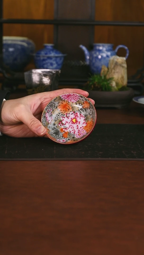 景德镇手工手绘的44