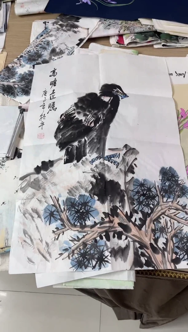 国画11.26国画手绘作品无边框
