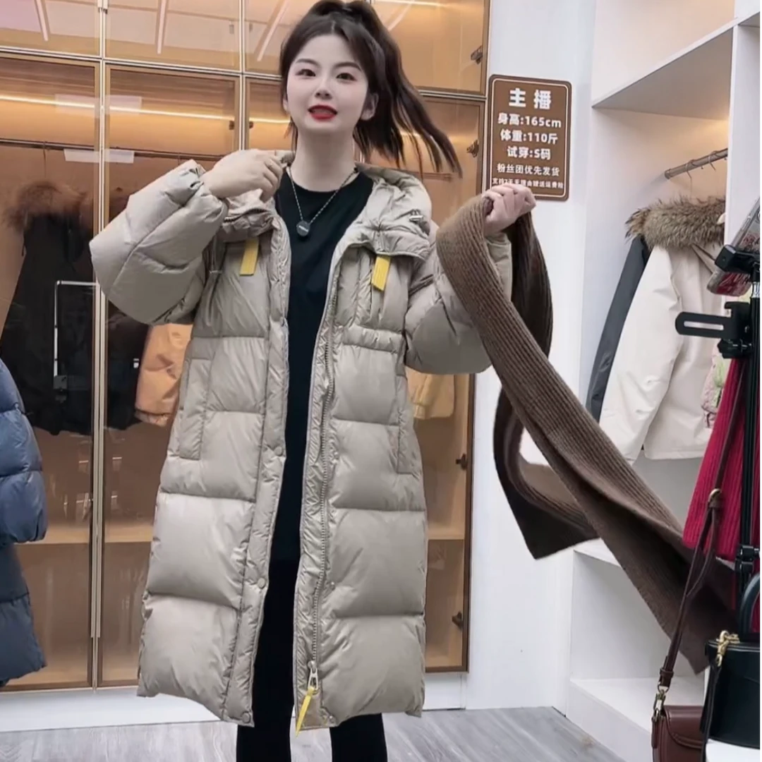 流苏多色新款长款外套羽绒服鸭绒00024-01