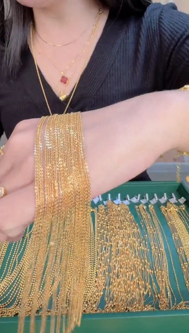 福利45cm固定闪o链1.08g（多样性发货）