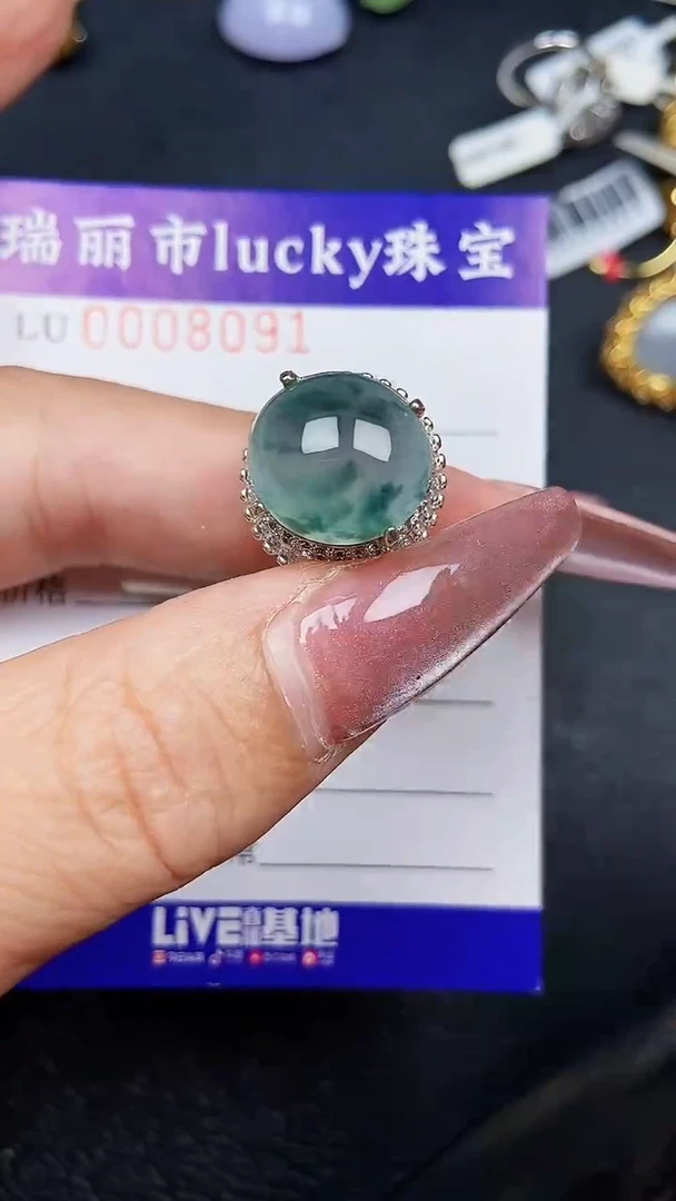 颈饰未镶嵌翡翠8091铜托