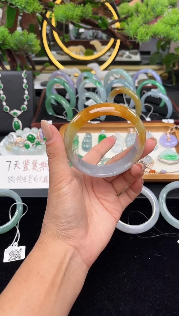 未镶嵌手镯翡翠手镯