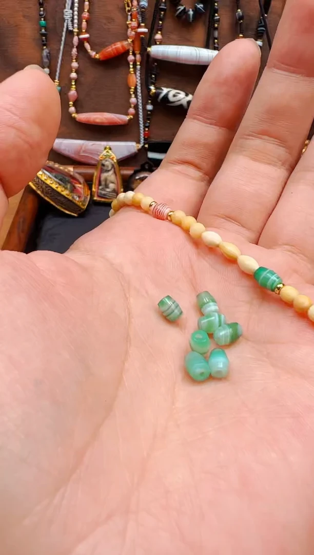 【东南亚珠饰】配珠随发1对