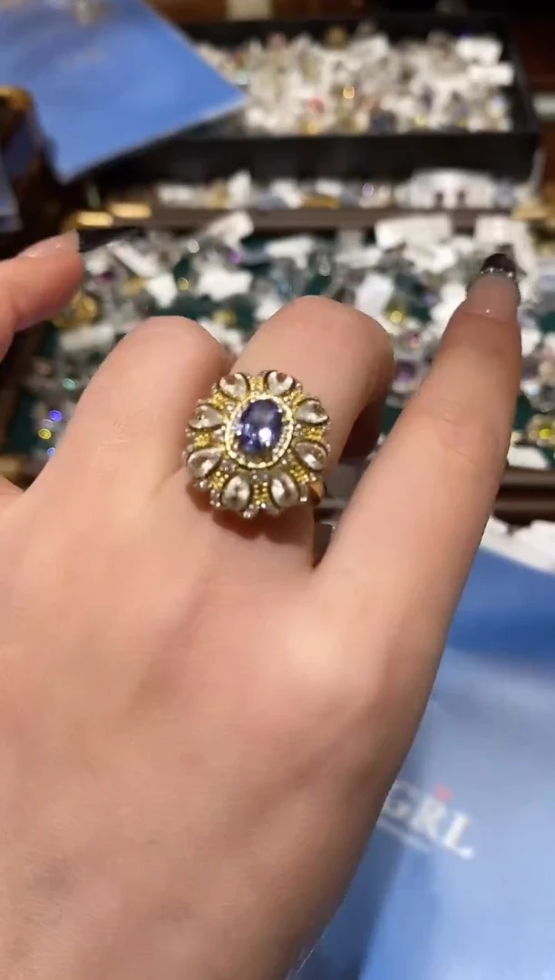 大理石铜合金楚楚珠宝中古甄选不退换