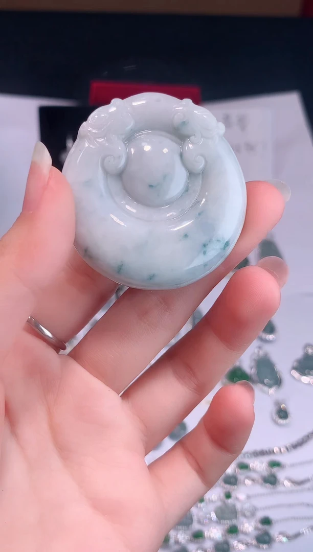 颈饰未镶嵌翡翠0芹0翡翠珠宝706