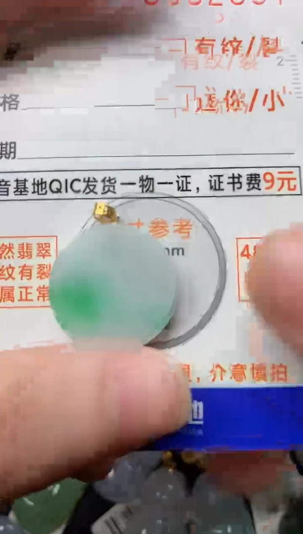 【闪购商品】翡翠颈饰18K金镶嵌12..........